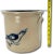 Nice Unusual Smaller 6 Quart - 1 1/2 Gallon Size American Blue Bird Decorated Stoneware Storage Crock - Jar Circa 1870s For Sale - Image 11 of 12