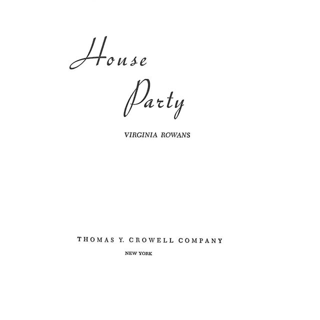 "House Party" 1957 Rowans, Virginia (Inscribed) For Sale - Image 4 of 4