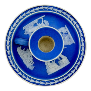 Antique (18th - 19th Cent.) Wedgwood Neoclassical Jasperware Chamberstick