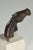 Bruno Cassinari, Horse Head Sculpture, 1970s, Bronze on Travertine Base For Sale - Image 6 of 8