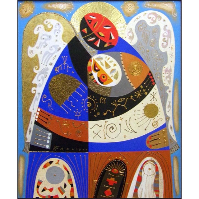 "Embrace" Original Oil Painting on Canvas Image Size : 30" x 24" Framed size : 32" x 26" Hand signed by the artist Hand...