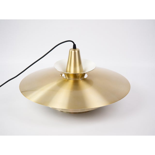 Vintage Danish Roma Pendant Lamp from Junge, 1980s For Sale - Image 5 of 15