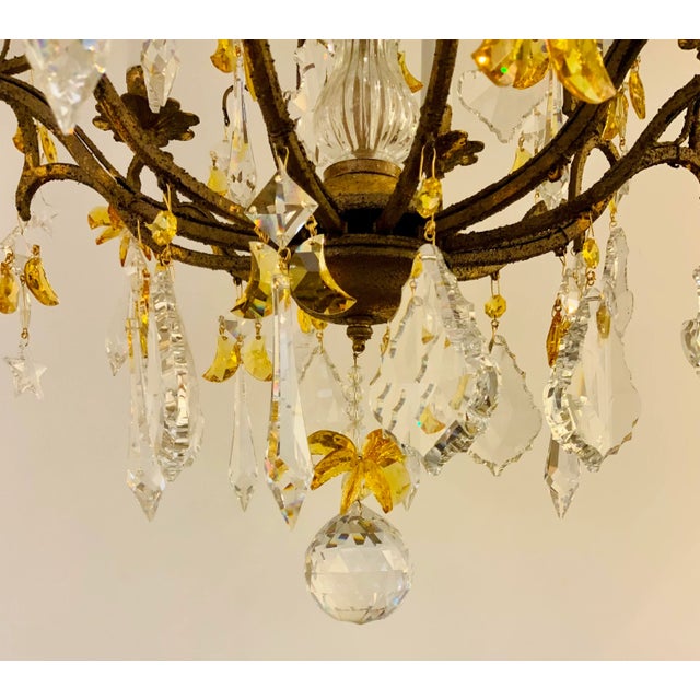 Traditional Myran Allan Luxury Lighting Italian Swarovski Versailles Chandelier For Sale - Image 3 of 6