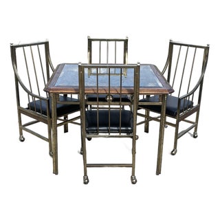 Mid-Century Dining Set by Flanders Industries Inc. For Sale