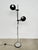 2-Spot Floor Lamp in Brushed Steel and Matte Black from Fase, 1970s For Sale - Image 4 of 12