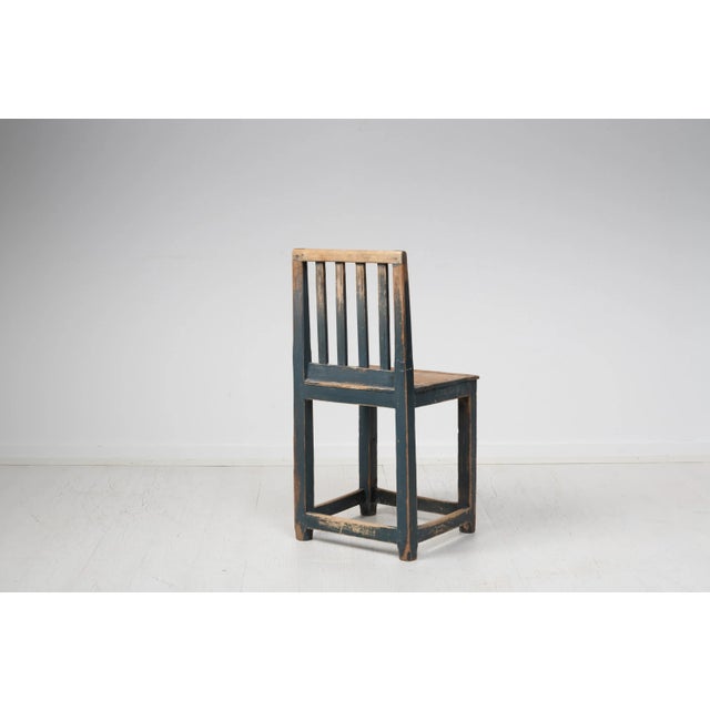 19th Century Swedish Folk Art Chair For Sale - Image 4 of 10