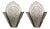French Art Deco Wall Sconces Signed by Degue - a Pair For Sale