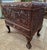 Heavily Carved Sandalwood Jewelry Chest For Sale - Image 4 of 17