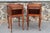 French Pair of French Louis XV Style Side Tables Nightstands For Sale - Image 3 of 15