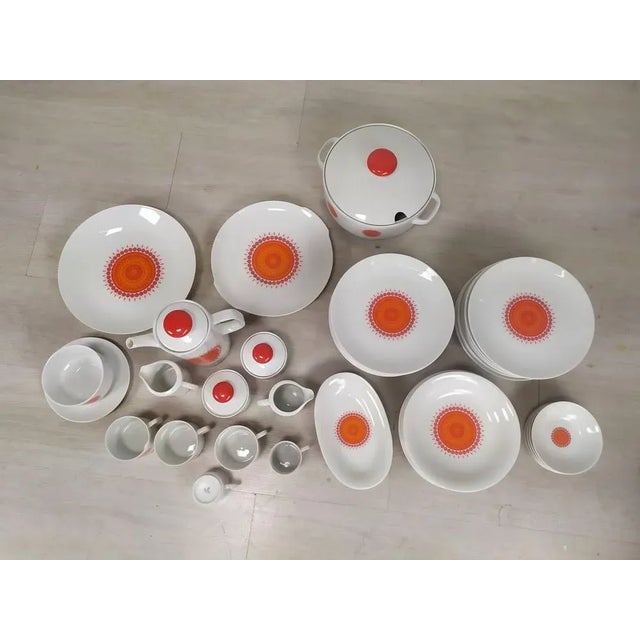 Vintage Service Table from Winterling, Bavaria, Set of 47 For Sale - Image 3 of 15