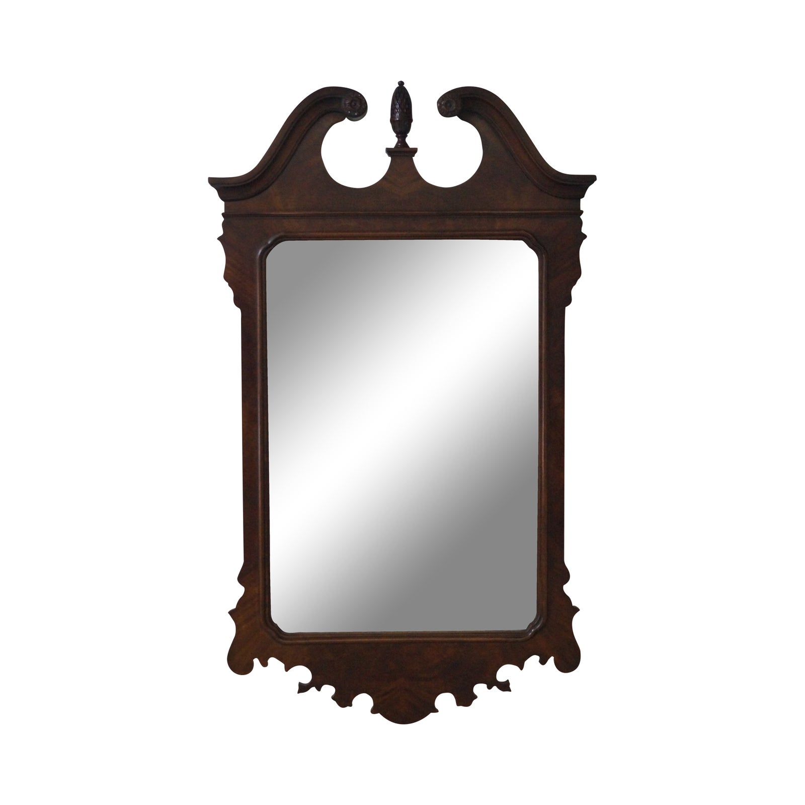 Drexel Heritage Mahogany Chippendale Mirror Chairish