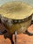 Vintage Hammered Brass Drum Table For Sale - Image 15 of 18
