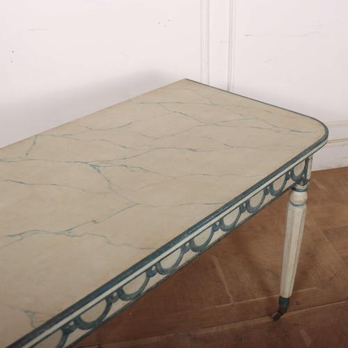 English Painted Console Table For Sale - Image 6 of 8