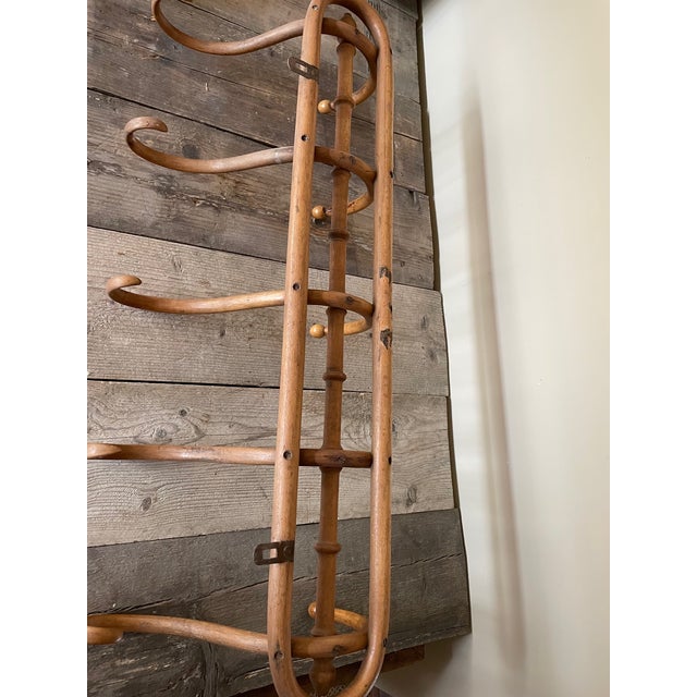 Antique Coat Rack from Jacob & Josef Kohn, 1890s For Sale - Image 6 of 10