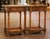 Pair of Mid-Century French Louis XIII Style Normandy Oak Side Tables For Sale - Image 13 of 15