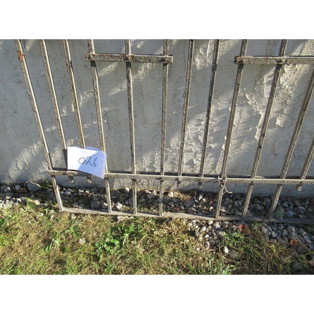 Antique Victorian Iron Gate For Sale - Image 4 of 6