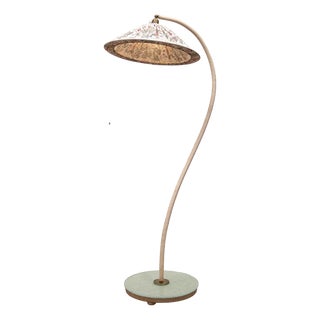 Arc Floor Lamp attributed to Iwo, Sweden, 1930s For Sale