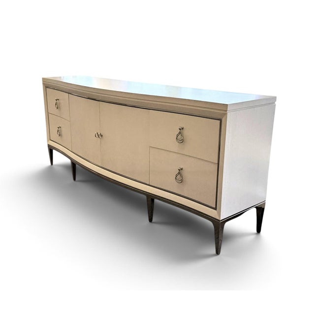 Contemporary Bernhardt Calista Entertainment Console or Credenza For Sale - Image 3 of 14