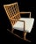 1950s Oak ML33 Rocking Chair by Hans J. Wegner for A/S Mikael Laursen, 1950s For Sale - Image 5 of 5