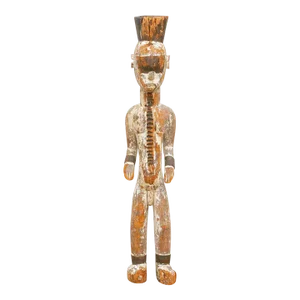 Rare Antique Standing Igbo Male Figure