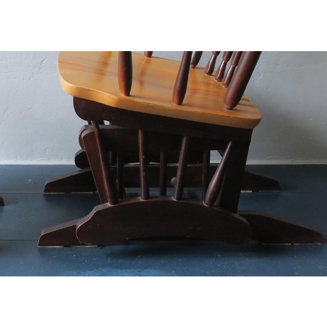 Mid-Century Modern Set of Mid-Century Recliner Chair and Ottoman, 1960s For Sale - Image 3 of 7