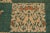 Abstract Bohemien Ziegler Green Tan Hand-Knotted Wool Rug - 9'11'' X 13'6'' For Sale - Image 3 of 8
