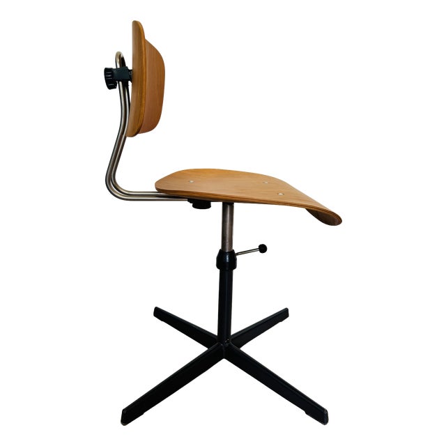 Industrial Desk Chair by Kovona, Czechoslovakia, 1970s For Sale