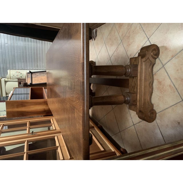 Large Spanish Oak Dining Table, 1940s For Sale - Image 14 of 18