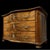 Louis XIV Curved Chest of Drawers in Burr Walnut and Gilt Bronze For Sale - Image 3 of 5
