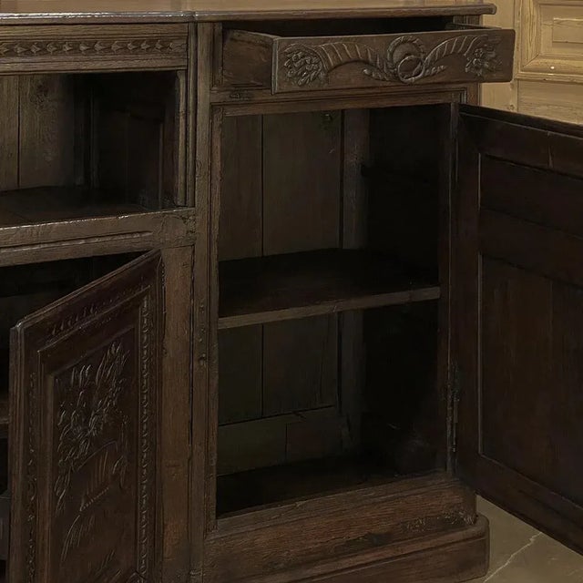Wood 18th Century Country French Buffet For Sale - Image 7 of 12