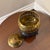 Vintage Oriental Brass Jar With Stand For Sale - Image 4 of 8