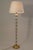A striking example of Italian modern design, this vintage floor lamp features a slender column composed of stacked clear...