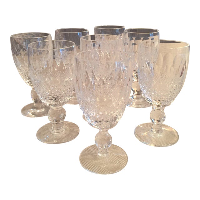 Colleen Short Stem Sherry Glasses Cut by Waterford Set of 8 Chairish