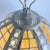 Metal Tiffany Stained Glass Pendant Light, 1960s For Sale - Image 7 of 16