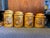 Vintage Harvest Gold Canister Set - 4 Pieces For Sale - Image 10 of 10