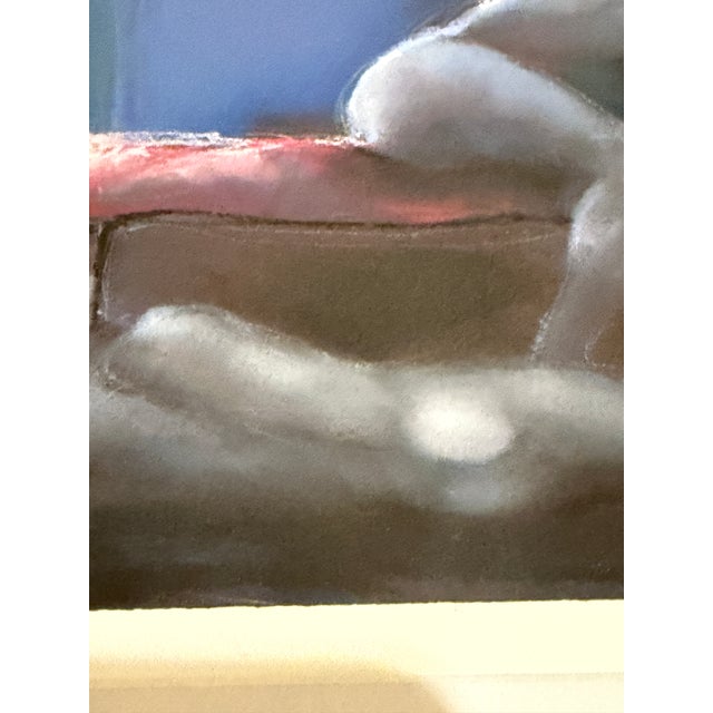 Matthew Johnston - Two Figures - Phone - t.v. - Study, 1985, Mixed Media on Paper For Sale - Image 10 of 12
