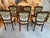 Make a statement of authenticity in your dining room with this antique set of solid walnut carved French dining chairs....