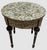 Mediterranean Handmade Mother of Pearl Inlay End Table – 20” Wood Accent Table – Luxury Egyptian Artisan Furniture For Sale - Image 3 of 6