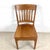 American Vintage American Schoolhouse Chair — Wood Slat Back Side Chair For Sale - Image 3 of 12