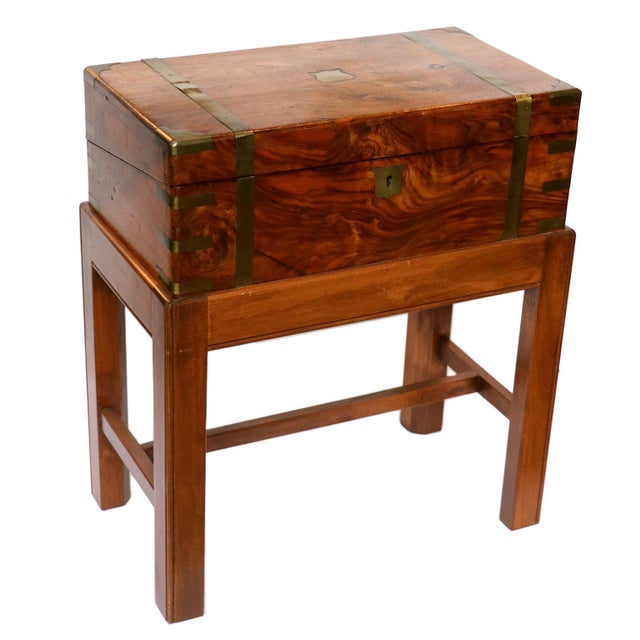 Antique Lap Desk With Stand For Sale - Image 11 of 11