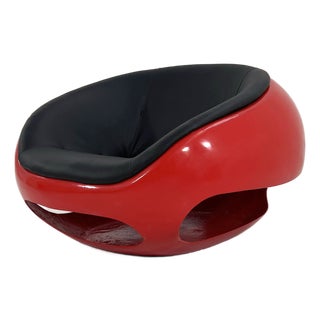 Fiberglass Pod Lounge Chair from Mario Sabot, 1960s For Sale