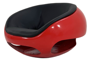 Fiberglass Pod Lounge Chair from Mario Sabot, 1960s