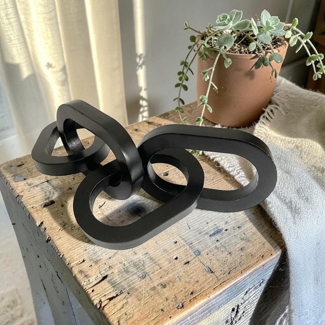 Add warmth, texture, and artisanal character to your space with this Wood Chain Link Decor, a beautifully crafted accent...