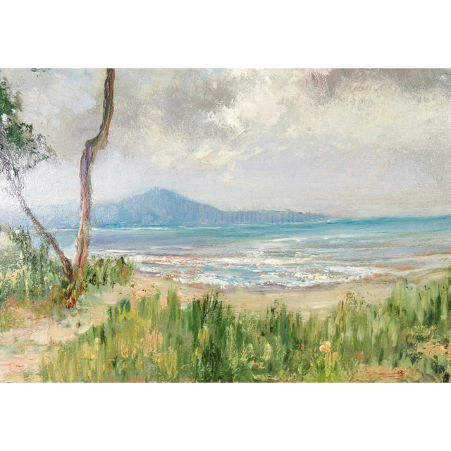 P. A. A. Gariazzo, Landscape, 1962, Oil Painting, Framed For Sale - Image 4 of 7