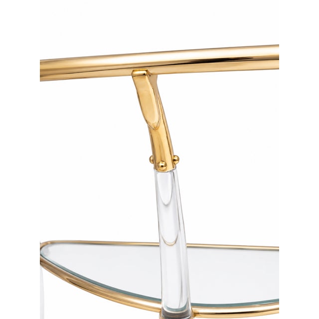 Hollywood Regency Vintage French Console Table by Maison Charles for Maison Charles, 1970s For Sale - Image 3 of 5