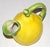 Figurative Mid-20th Century Artisan Made Lemon Pitcher Ceramic Majolica Yellow Green Italy For Sale - Image 3 of 16