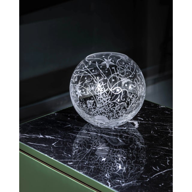 Artel ARTEL Sea Life Atlantis Large Bowl, Ink For Sale - Image 4 of 5