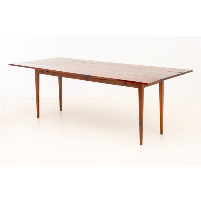 Wood American Large Cherrywood Wake Table For Sale - Image 7 of 12