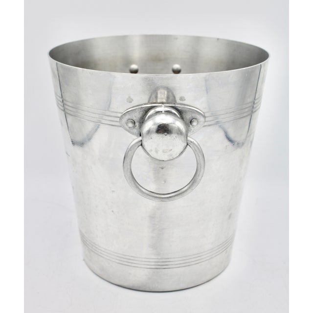 French Vintage French Champagne Ice Bucket For Sale - Image 3 of 8