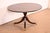 English Stickley Georgian Mahogany Pedestal Extension Dining Table, Newly Refinished For Sale - Image 3 of 16
